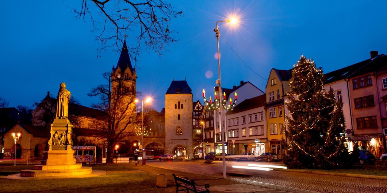 Stilvolle Ferienwohnung Am Historischen Nikolaitor Eisenach Exterior foto